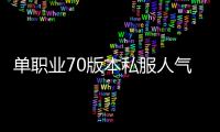 单职业70版本私服人气（单职业70版本最好玩）