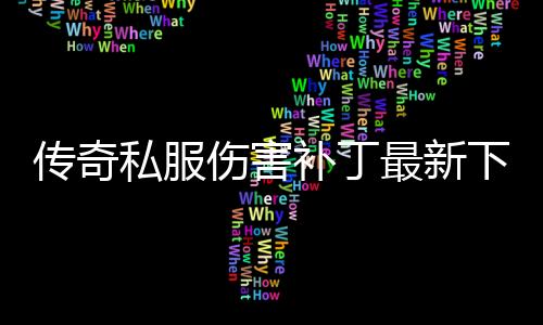 传奇私服伤害补丁最新下载,单职业伤害修复方法分享