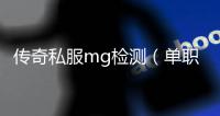 传奇私服mg检测（单职业MG的安全性检测）