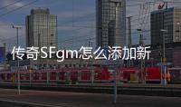 传奇SFgm怎么添加新装备